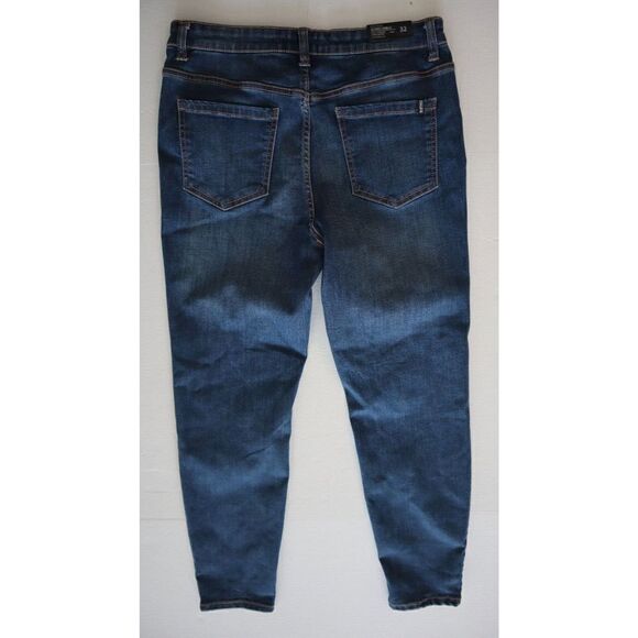 Buffalo David Bitton Women's Sz 32 Blue Faith Mid Rise Skinny Ankle Jeans - Picture 2 of 9